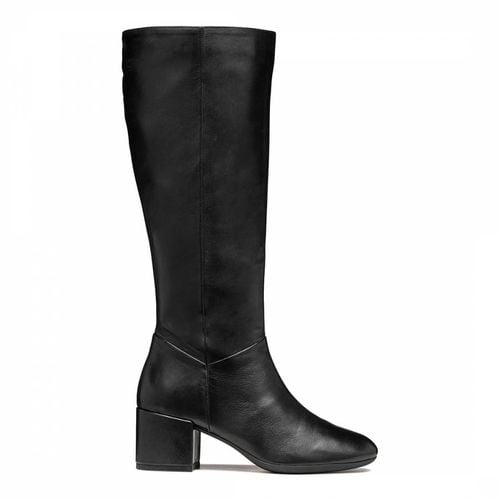 Women's Leather Eleana Long Boot - Geox - Modalova