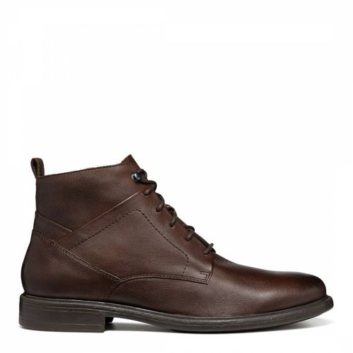 Men's Leather Terence Lace Up Boot - Geox - Modalova