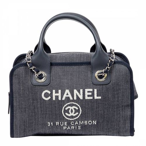 Chanel Deauville Bowling Bag Shoulder Bag - Vintage Chanel - Modalova