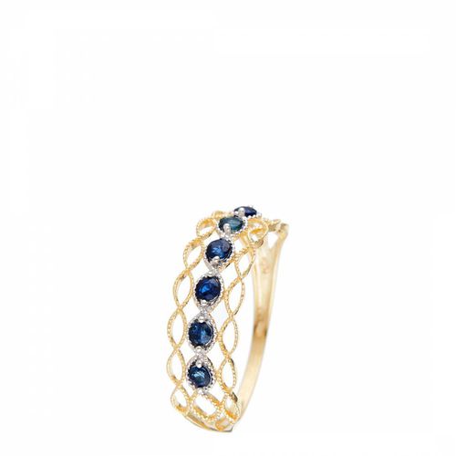 Sapphire Pianosa Ring - Diamond And Co - Modalova