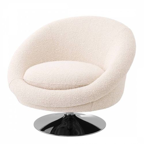 Nemo Swivel Chair BouclÃÂ© - Eichholtz - Modalova