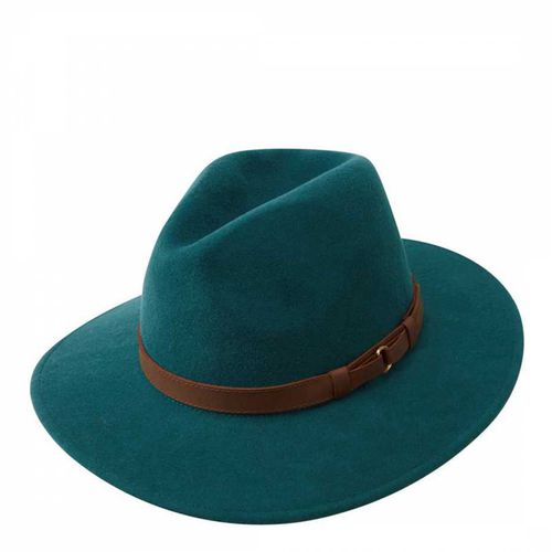 Teal Willow Fedora Wool Hat - SchÃ¶ffel - Modalova