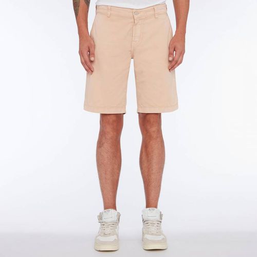 Pink Airweft Cotton Blend Chino Shorts - 7 For All Mankind - Modalova