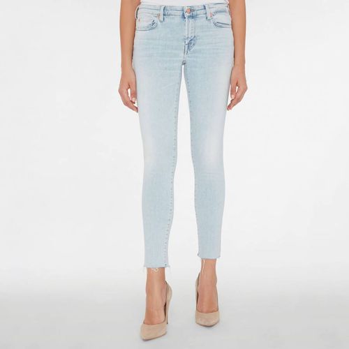 Light Wash Pyper Crop Slim Stretch Jeans - 7 For All Mankind - Modalova