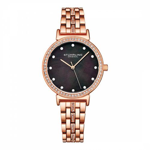 Women's Rose Tones Quartz Watch - Stuhrling - Modalova