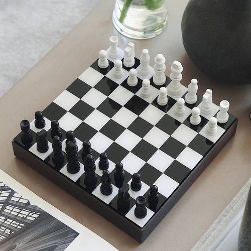 Classic - Art Of Chess Game Black - Printworks - Modalova