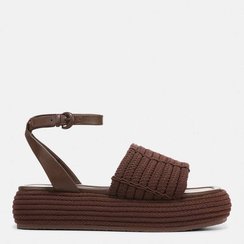 Brown Pai cord Platform Sandal - Vince - Modalova