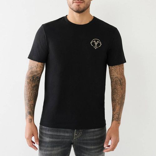 Black Buddha Cotton T-Shirt - True Religion - Modalova