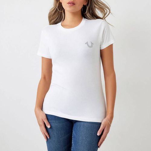 World Wide Glitter Cotton T-Shirt - True Religion - Modalova
