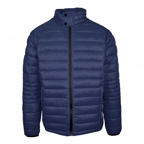 Navy Padded Jacket - Philipp Plein - Modalova