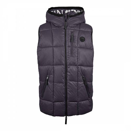 Charcoal Padded Jacket - Philipp Plein - Modalova