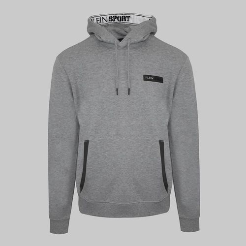 Grey Hoodie Sweatshirt - Philipp Plein - Modalova