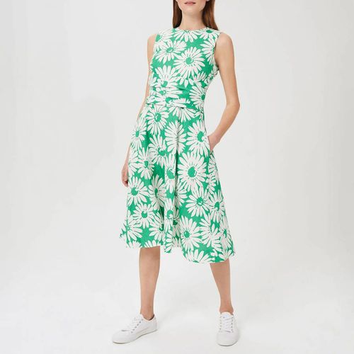 Green Twitchill Linen Dress - Hobbs London - Modalova
