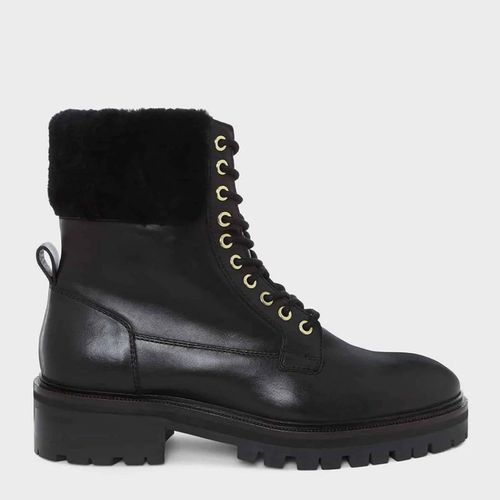 Black Dani Leather Ankle Boots - Hobbs London - Modalova