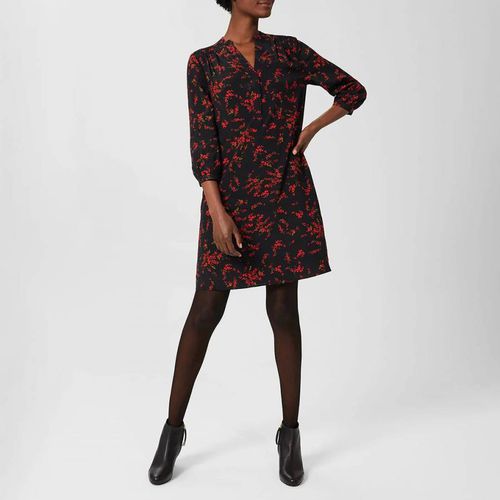 Black Katarina Printed Dress - Hobbs London - Modalova