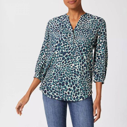 Blue Essie Printed Blouse - Hobbs London - Modalova