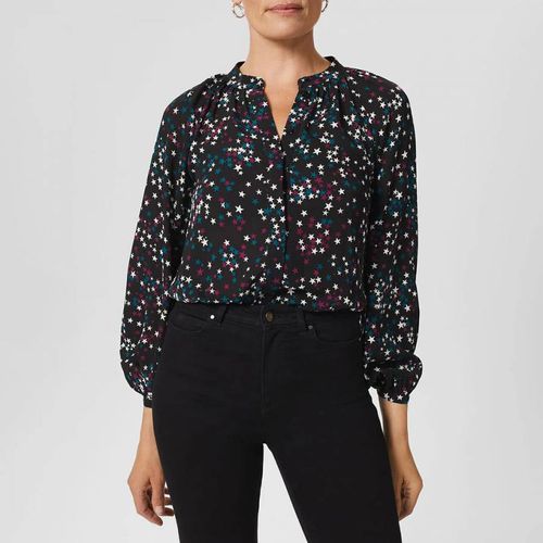 Black Alycia Printed Blouse - Hobbs London - Modalova