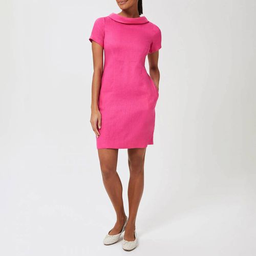 Pink Petra Linen Mini Dress - Hobbs London - Modalova