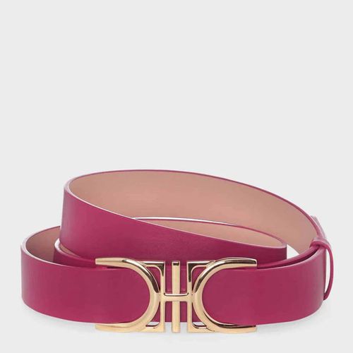 Pink Tabitha Leather Belt - Hobbs London - Modalova