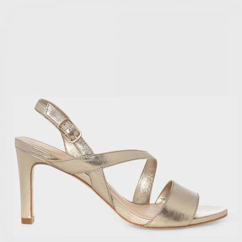 Gold Mila Leather Heels - Hobbs London - Modalova