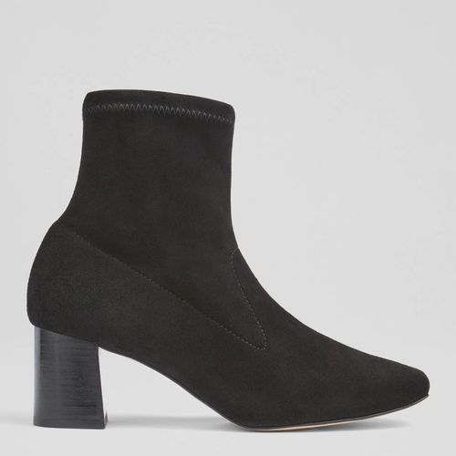 AMIRA BLA BLACK ANKLE BOOTS - L K Bennett - Modalova