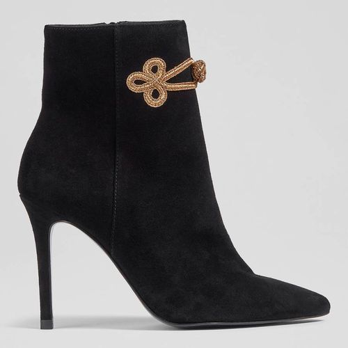 DELPHINE BLA BLACK ANKLE BOOTS - L K Bennett - Modalova