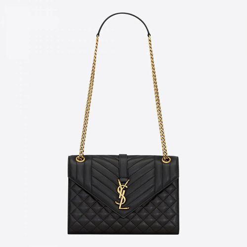 Black YSL Medium Envelope Crossbody - Saint Laurent - Modalova