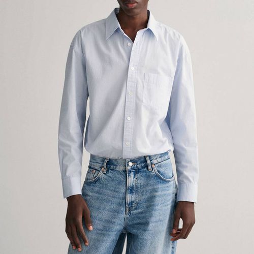 Pale Compact Poplin Cotton Shirt - Gant - Modalova