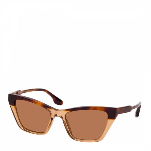 Women's Brown & Purple Sunglasses 55mm - Victoria Beckham - Modalova