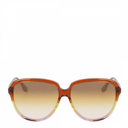 Women's Brown Sunglasses 60mm - Victoria Beckham - Modalova