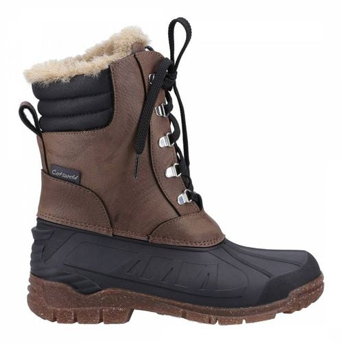 Men's Taupe Hatfield Waterproof Mid Boots - Cotswold - Modalova