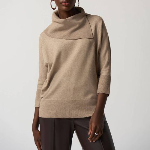 Brown Asymmetrical Sweater Style - Joseph Ribkoff - Modalova