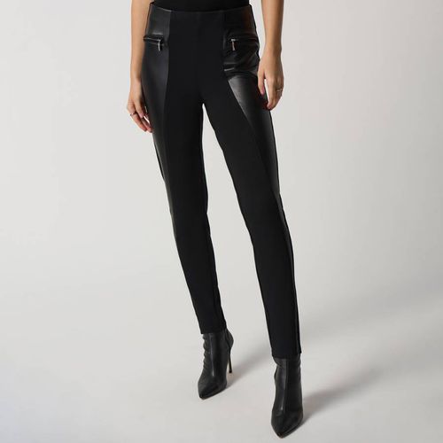 Faux Leather Front Pull-on Legging - Joseph Ribkoff - Modalova