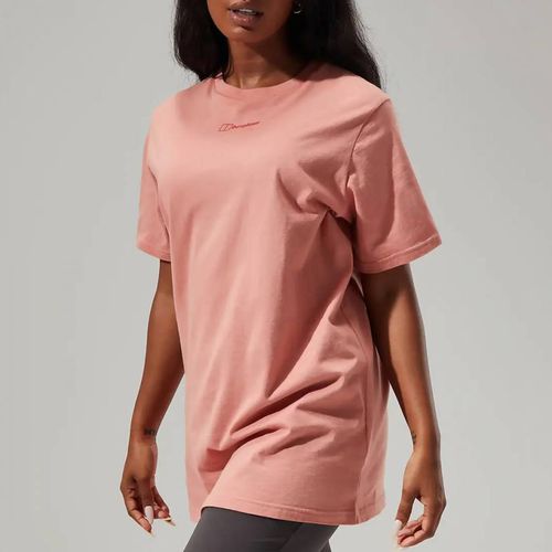 Pink Boyfriend Logo Cotton T-Shirt - Berghaus - Modalova