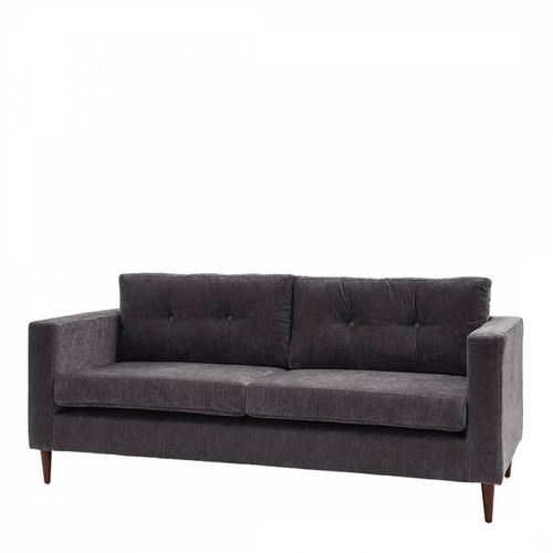 Hopefield 3 Seater Sofa Charcoal - Gallery Living - Modalova