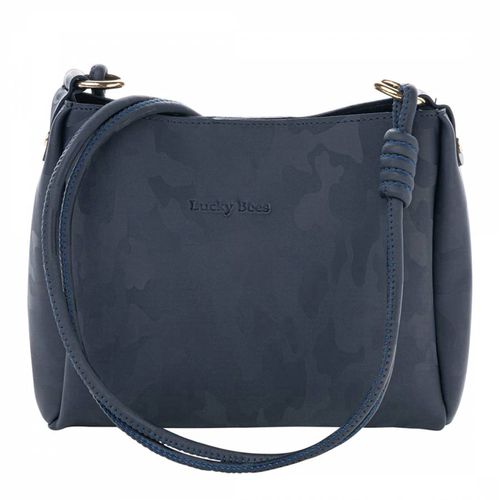 Dark Blue Crossbody Bag - Lucky Bees - Modalova