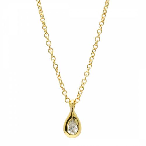Yellow Gold Teardrop Necklace - Vintage Tiffany & Co - Modalova