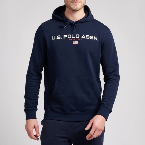 Navy Sport Cotton Hoodie - U.S. Polo Assn. - Modalova