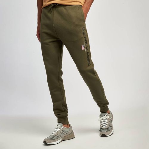 Side Logo Cotton Blend Joggers - U.S. Polo Assn. - Modalova