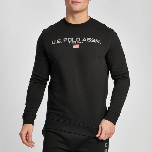 Chest Logo Cotton Blend Sweatshirt - U.S. Polo Assn. - Modalova