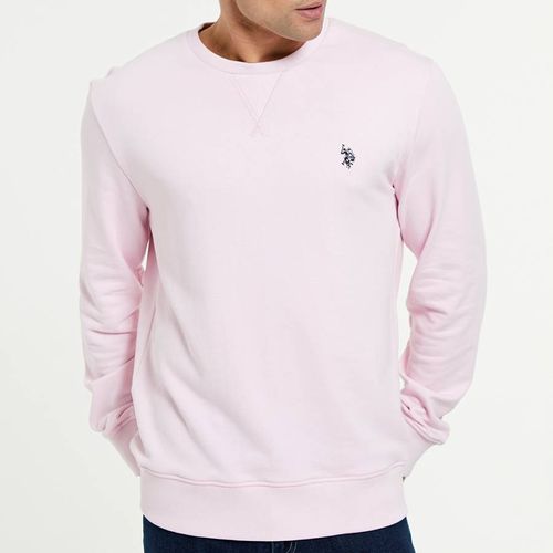 Pale Core Cotton Blend Sweatshirt - U.S. Polo Assn. - Modalova