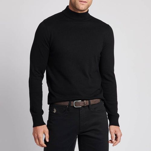 Turtleneck Cotton Blend Jumper - U.S. Polo Assn. - Modalova