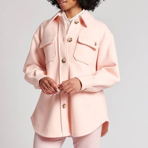 Pale Pink Button Overshirt - U.S. Polo Assn. - Modalova