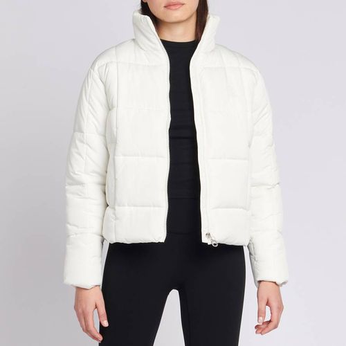 White Cropped Puffer Coat - U.S. Polo Assn. - Modalova