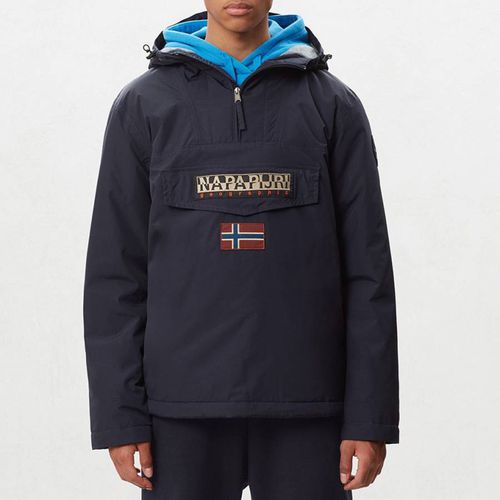 Navy Rainforest Waterproof Anorak - Napapijri - Modalova