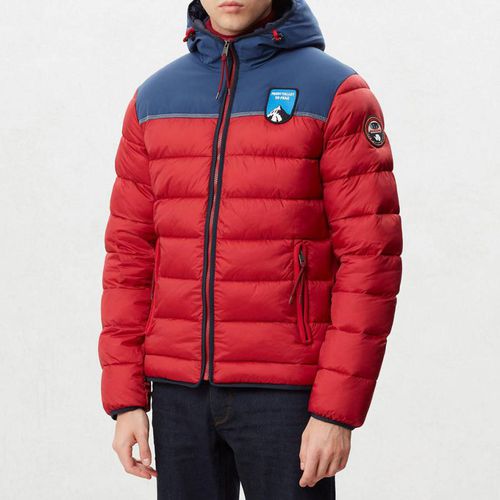 Red/Navy Puffer Aric Jacket - Napapijri - Modalova