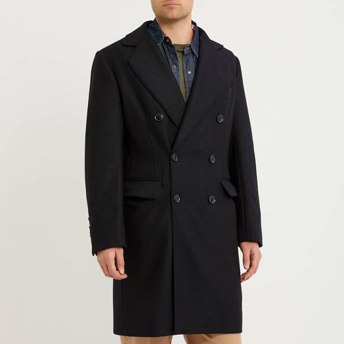 Navy Wreck Double Breasted Coat - Vivienne Westwood - Modalova