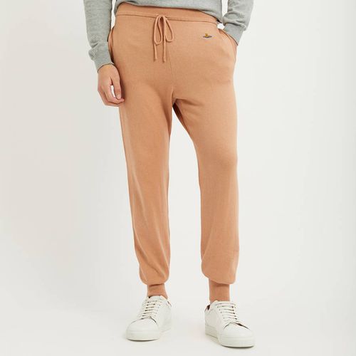 Camel Unisex Cotton Blend Tracksuit Bottoms - Vivienne Westwood - Modalova