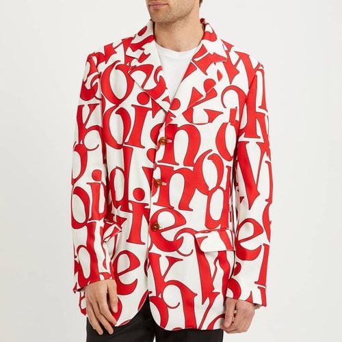 Red Printed Wreck Jacket - Vivienne Westwood - Modalova