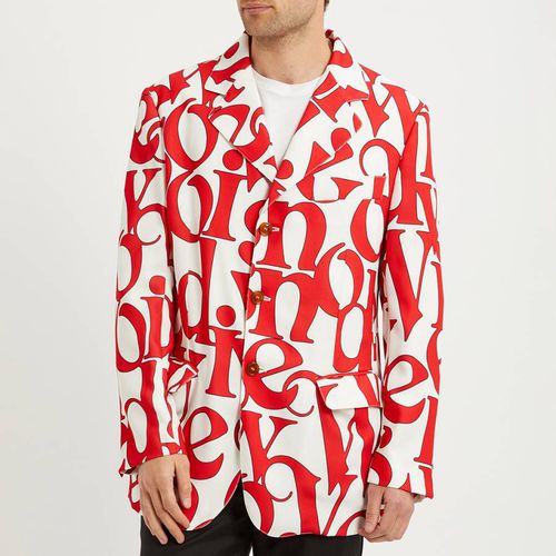 Red Printed Wreck Jacket - Vivienne Westwood - Modalova